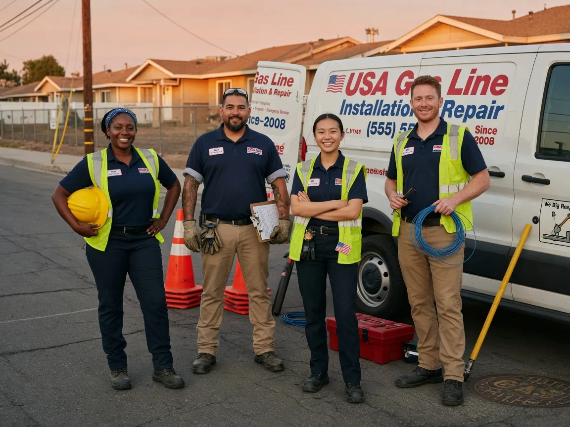 Gas Line Installation company in Ellston, IA